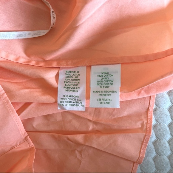 Lilly Pulitzer | Anlee Cotton Top, Purple Iris Bellini (12) - Picture 8 of 9